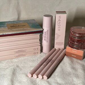 Wander Beauty 15‑Piece Makeup Bundle – Eyes, Blush, Brows & Palettes